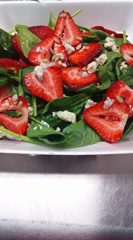 Strawberry Spinach Salad